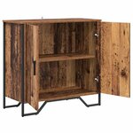 vidaXL Buffet Marron 78 x 35.5 x 74.5 cm Bois d'ingénierie