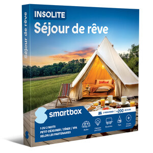 SMARTBOX - Coffret Cadeau Insolite - Séjour de rêve -  Séjour