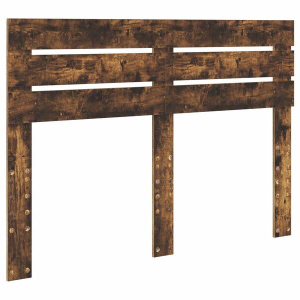 vidaXL Tête de lit Chêne fumé 160 cm Bois d'ingénierie