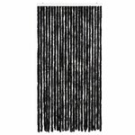 vidaXL Rideau anti-mouches anthracite 100x200 cm chenille