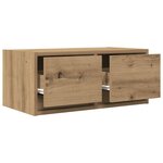 vidaXL Meuble TV chêne artisanal 60x31x25 5 cm bois d'ingénierie