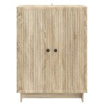 vidaXL Buffet Chêne Sonoma 66 x 34 5 x 90 cm Bois d'ingénierie