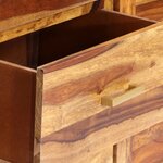 vidaXL Buffet 200x40x80 cm Bois de Sesham solide