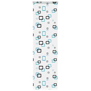 vidaXL Store enrouleur de douche avec cassette largeur du tissu 66 cm