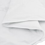 vidaXL Couettes & Duvets Blanc 200 x 200 cm Bas