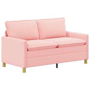 vidaXL Canapé Rose 156 x 81 x 87 5 cm Tissu