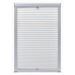 vidaXL Store plissé Blanc P06/406