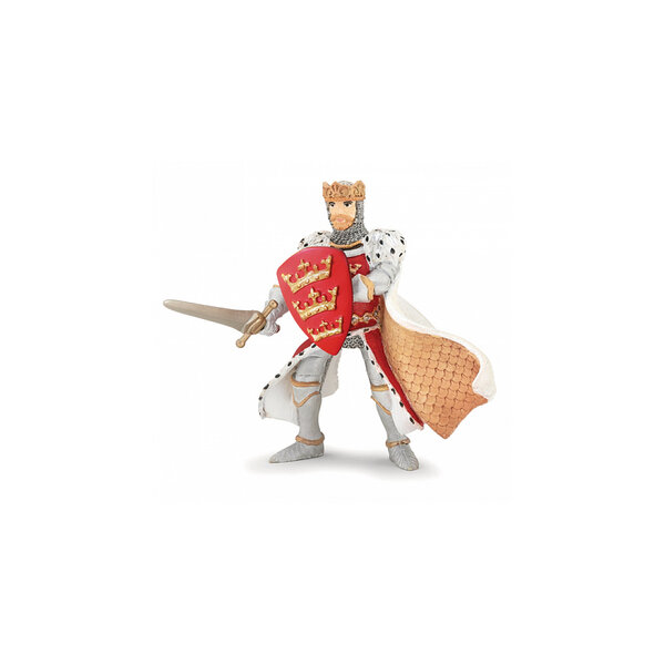 39950 Chevalier Roi Arthur rouge