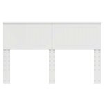 vidaXL Tête de lit Blanc Brillant 140 cm Bois d'ingénierie