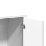 vidaXL Buffets 2 Pièces blanc 60x31x70 cm bois d'ingénierie