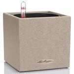Lechuza jardinière de table canto stone 14 all-in-one beige sable