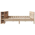 vidaXL Lit bibliothèque sans matelas 180x200 cm bois massif de pin