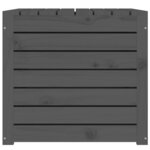 vidaXL Boîte de jardin gris 101x50 5x46 5 cm bois massif de pin