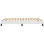 vidaXL Cadre de lit sans matelas blanc 140x200 cm similicuir