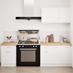 vidaXL Plan de travail de cuisine bois de chêne massif rectangulaire