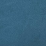 VidaXL Cadre de lit avec tête de lit Dover bleu 180x200cm velours