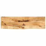 vidaXL Dessus de table 110x20x3 8cm bord vif bois massif manguier brut