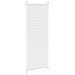 vidaXL Store plissé 40x100 cm Blanc