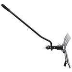 vidaXL Pare-neige pour tondeuse à gazon avec adaptateur 100 cm