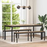 vidaXL banc Chêne artisan 160 x 35 x 45 cm Bois d'ingénierie