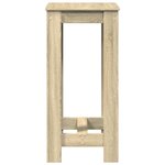 vidaXL Table de bar chêne sonoma 51x50x103 5 cm bois d'ingénierie
