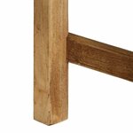 vidaXL Table d'appoint Marron 110 x 35 x 76 cm Bois Recyclé Solide