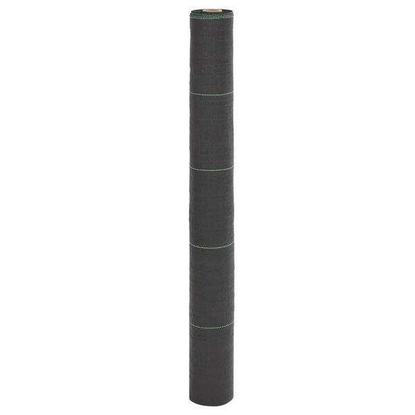 vidaXL Membrane anti-mauvaises herbes noir 1x10 m PP