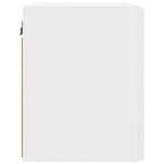vidaXL Meuble TV mural 2 Pièces Blanc 30 x 31 x 40 cm Bois d'ingénierie