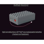 Mould King 27000 - Mini vitrine de voiture avec éclairage LED