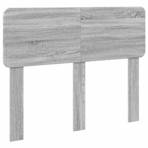 vidaXL Tête de lit Gris Sonoma 135 cm Bois d'ingénierie