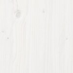 vidaXL Salon de jardin avec coussins 8 Pièces blanc bois de pin massif