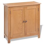 vidaXL Buffet 70x35x75 cm Bois de chêne massif
