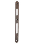 THIRARD - Boitier de serrure encastrable à cylindre pour porte d'entrée  axe 50mm  entraxe 85mm  bouts ronds  chrome