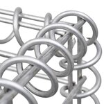 vidaXL Spirales de gabion 24 Pièces Acier galvanisé 100 cm