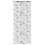 vidaXL Store enrouleur de douche avec cassette largeur du tissu 86 cm