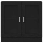 vidaXL Bibliothèque Chêne noir 82 5 x 30 5 x 80 cm Bois d'ingénierie