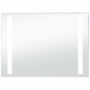 vidaXL Miroir mural à LED pour salle de bains 100x60 cm