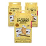 3 coffrets DIY baume à lèvres