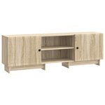 vidaXL Meuble TV 150 x 31 x 50 cm Chêne Sonoma Bois d’ingénierie