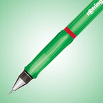 Rotring visuclick  set de 3 portes-mines  bleu  vert et orange + mines 0.7mm
