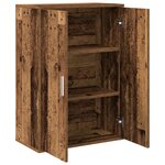 Buffet vidaXL en bois ancien 60x31x84 cm en bois aggloméré