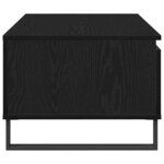Table basse vidaXL Bois noir 90x50x36 5 cm Bois d'ingénierie