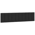 vidaXL Cadre de lit avec lumières LED noir 200x200 cm velours