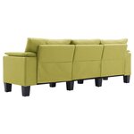 vidaXL Canapé Vert tissu
