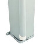 vidaXL Auvent latéral rétractable de patio 180x600 cm Noir