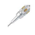 Portemines graphgear 1000 mine 0 9 mm argent jaune x 12 pentel