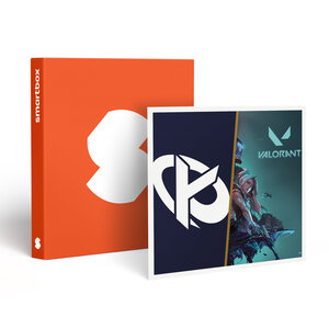 SMARTBOX - Coffret Cadeau Bon cadeau de 49 90 € sur l'e-shop de la Karmine Corp et de 20 € sur Valorant - Multi-thèmes