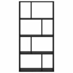 vidaXL Bibliothèque Chêne noir 60 x 20 x 120 cm Bois d'ingénierie