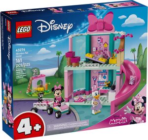 LEGO Disney - L'Hôtel pour Animaux de Minnie - 43274 : Un Univers Magique pour les Petits Amoureux des Animaux