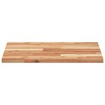 vidaXL Dessus de table carré 50x50x2 cm bois massif d'acacia